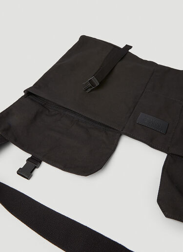 MM6 Maison Margiela 메신저 크로스바디 백 블랙 mmm0151019