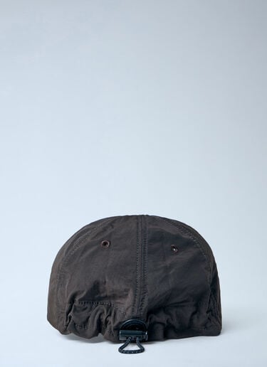 Jacquemus La Casquette Baluchon Nylon Cap Brown jac0364002