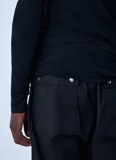 Cotton Long Sleeve T-Shirt Rick Owens Cotton Long Sleeve T-Shirt Black ric0161021