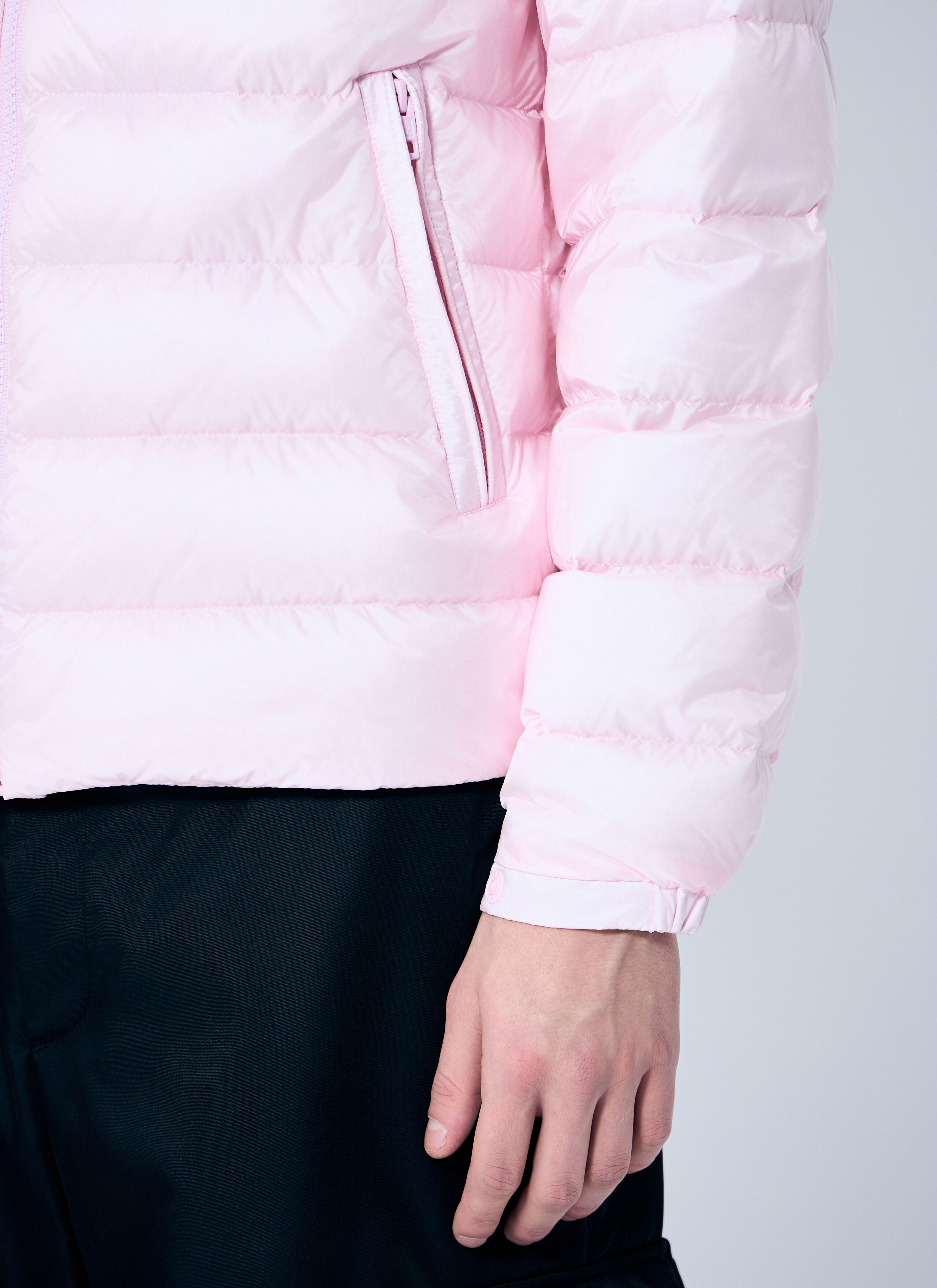 Moncler Men's' Amalteas Short Down Jacket in Pink | LN-CC®
