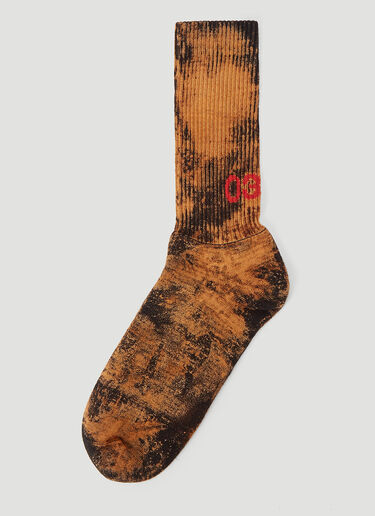 Logo Motif Socks 032C Logo Motif Socks Black cee0342017