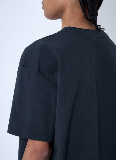 Acne Studios Logo Motif T-Shirt Black acn0160008