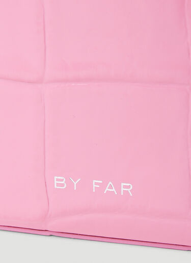 BY FAR Note Lipstick Croc Embossed Handbag Pink byf0252015