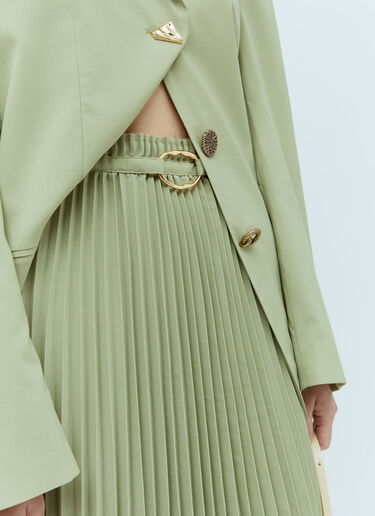 Dilan 百褶半身裙 Rejina Pyo Dilan 百褶半身裙 绿色 rej0253007