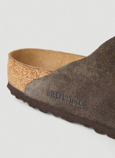 Birkenstock 애리조나 투 스트랩 샌들 브라운 brk0349001