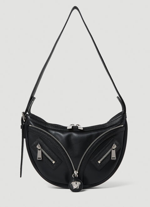 Thom Browne La Medusa Small Repeat Crossbody Bag Black thb0153022