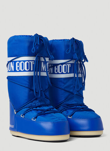 Moon Boot 아이콘 스노우 부츠 블루 mnb0150002
