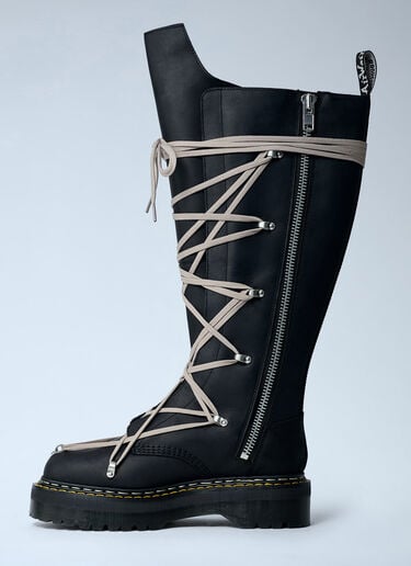 1B60 Quad Sole Pentalace Boots Rick Owens x Dr. Martens 1B60 Quad Sole Pentalace Boots Black rod0162003