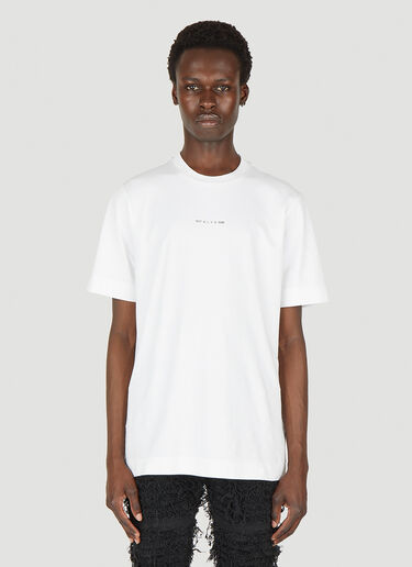 1017 ALYX 9SM Men's Sphere Logo T-Shirt in White | LN-CC®
