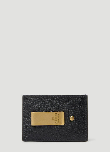 Gucci GG Marmont Money Clip Cardholder Black guc0153098