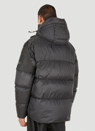 Nemen Hooded Puffer Jacket Black nem0150001