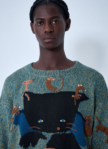 Piper Knit Sweater Story MFG Piper Knit Sweater Green str0161008