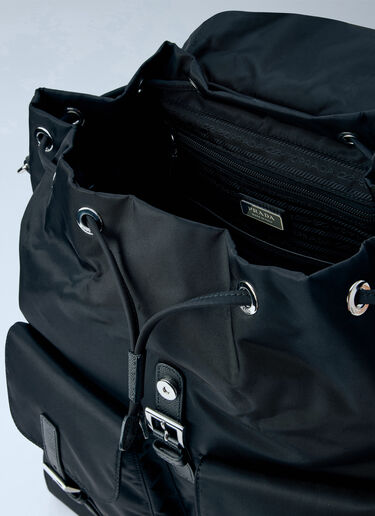 LN-CC® - Prada: Re-Nylon Backpack - Black Prada Re-Nylon Backpack Black pra0166018