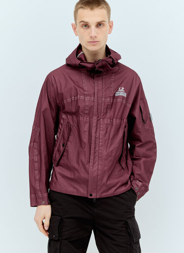 C.P. Company G-Type Hooded Jacket Burgundy pco0155009