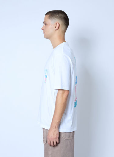 Logo Motif T-Shirt ACMH x Love International Logo Motif T-Shirt White acl0162003