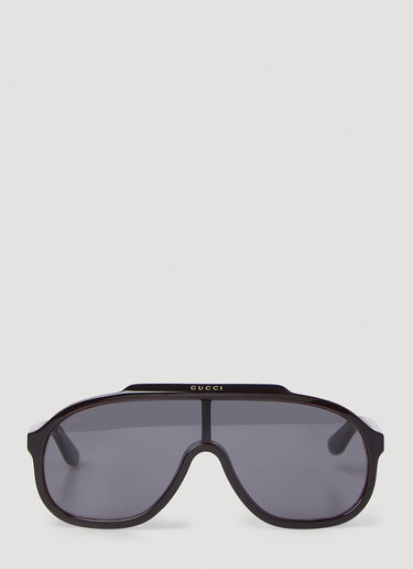 Gucci Navigator Sunglasses Black guc0145162