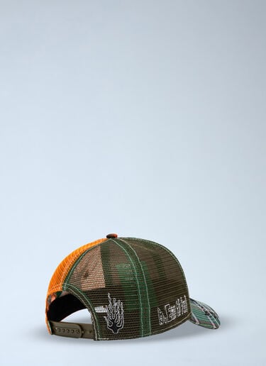 b.Eautiful Patchwork Embroidered Cap Orange bea0164027
