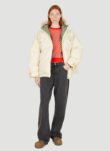 Gucci Water-Repellent Puffer Jacket Cream guc0251025