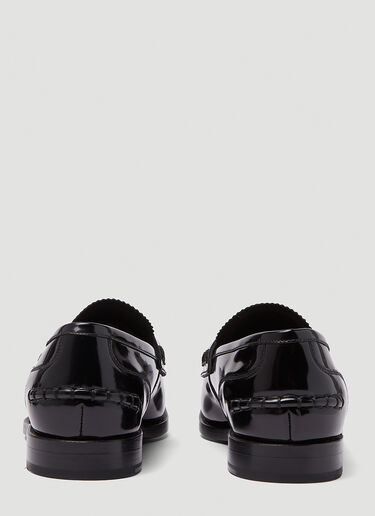 Alexander Wang Logo Slip-on Shoes Black awg0245032