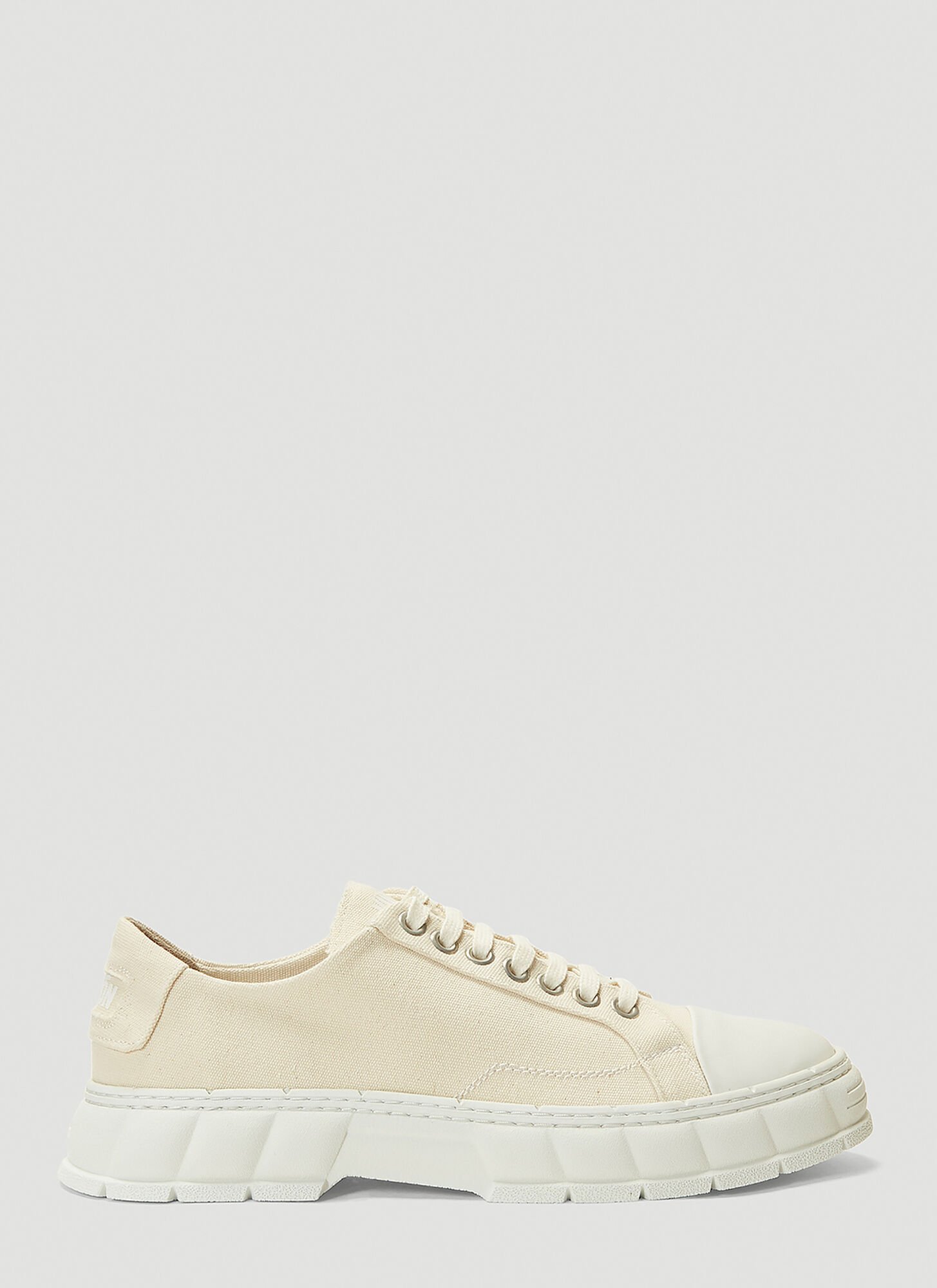 Viron 1968 Recycled Canvas Sneakers In White