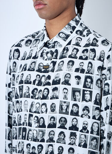 Martine Rose Printed Shirt White mtr0159012