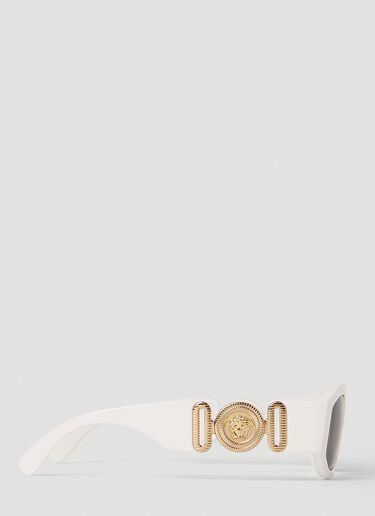 Versace メデューサ ビギー サングラス ホワイト lxv0351002