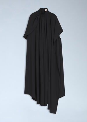 HUGO x entire studios Flowing Cape Dress Black hgb0266056