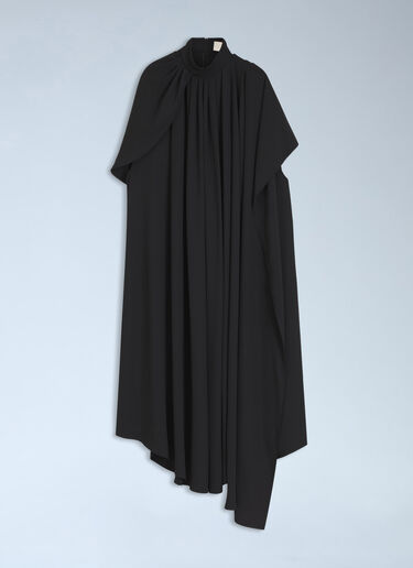 LN-CC® - HUGO x entire studios: Flowing Cape Dress - Black HUGO x entire studios Flowing Cape Dress Black hgb0266056