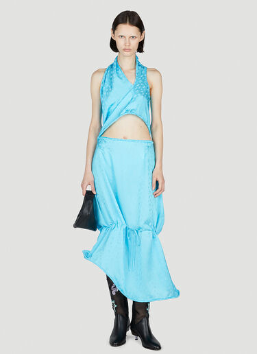 Heidi Sleeveless Top Kiko Kostadinov Heidi Sleeveless Top Blue kko0252005