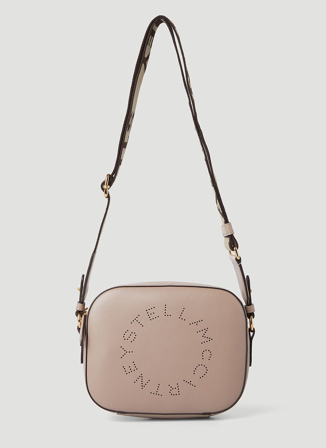 Stella McCartney パンチング スモールカメラショルダーバッグ レッド stm0254004