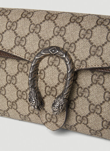 Gucci Dionysus Embellished Shoulder Bag Brown guc0251104