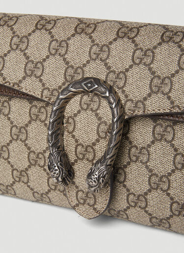 Dionysus Embellished Shoulder Bag Gucci Dionysus Embellished Shoulder Bag Brown guc0251104