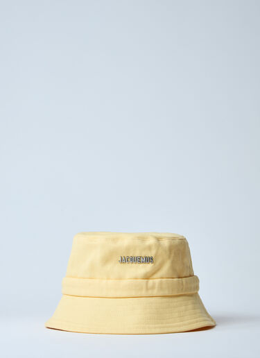 Jacquemus Le Bob Gadjo Bucket Hat Yellow jac0160025