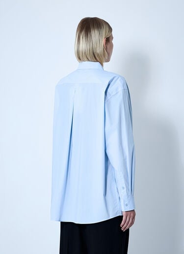 TOTEME Classic Tumbled Shirt Light Blue tot0261045