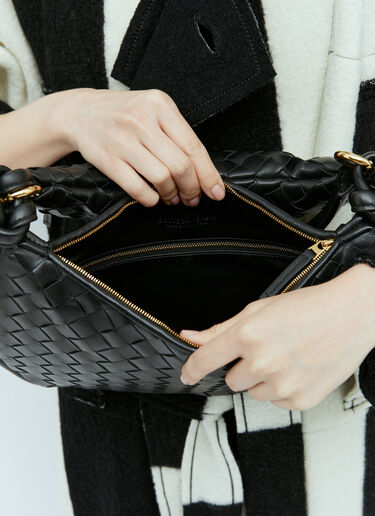 Gemelli Medium Shoulder Bag Bottega Veneta Gemelli Medium Shoulder Bag Black bov0254049