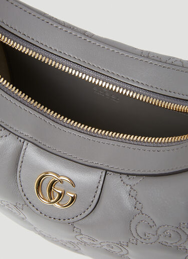 Gucci GG Matelassé Shoulder Bag Grey guc0253192