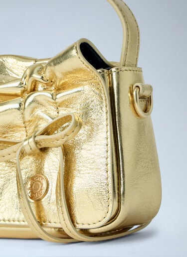 Acne Studios Micro Multipocket Crossbody Bag Gold acn0263014