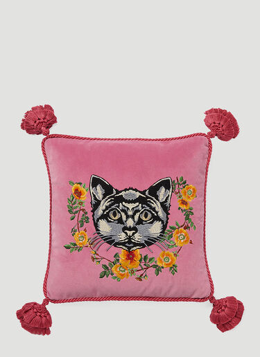 Gucci Cat Cushion Pink wps0638411