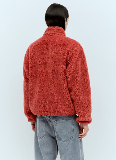 Stüssy Sherpa Reversible Jacket Red sts0156004