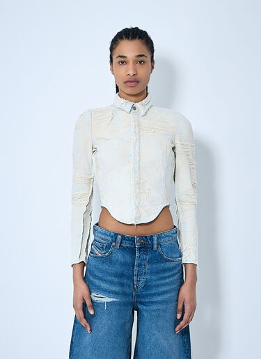 Diesel De-Madeline-Fsg Shirt White dsl0260011