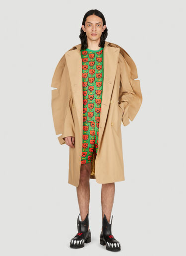 Walter Van Beirendonck 데빌 크루넥 티셔츠 그린 wlt0152014