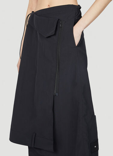 Y-3 Wrap Front Skirt Black yyy0252007