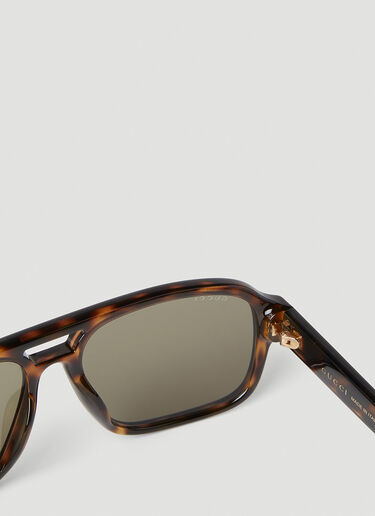 Gucci Aviator Sunglasses Brown guc0152270