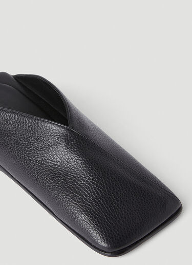MM6 Maison Margiela Square Mules Black mmm0251027