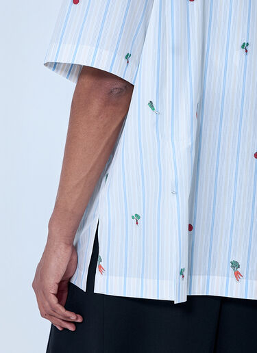 Jacquemus La Chemise Romarin Shirt Blue jac0164018