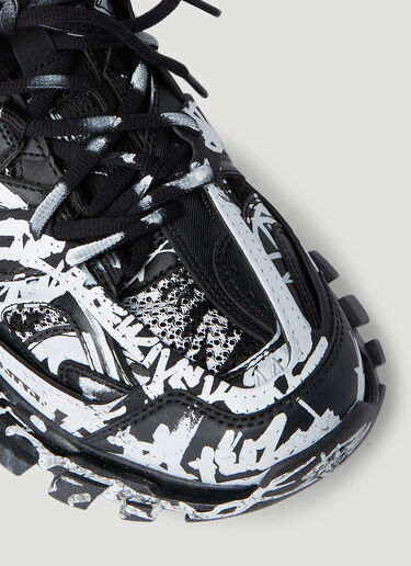 Graffiti Track Sneakers Balenciaga Graffiti Track Sneakers Black bal0152010
