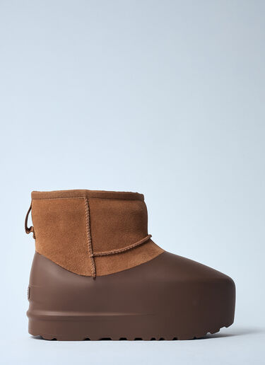 UGG Classic Mini Pumped Molded Boots Brown ugg0258015