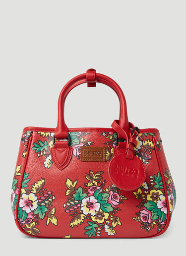 Kenzo Pop Bouquet Small Handbag Red knz0250040