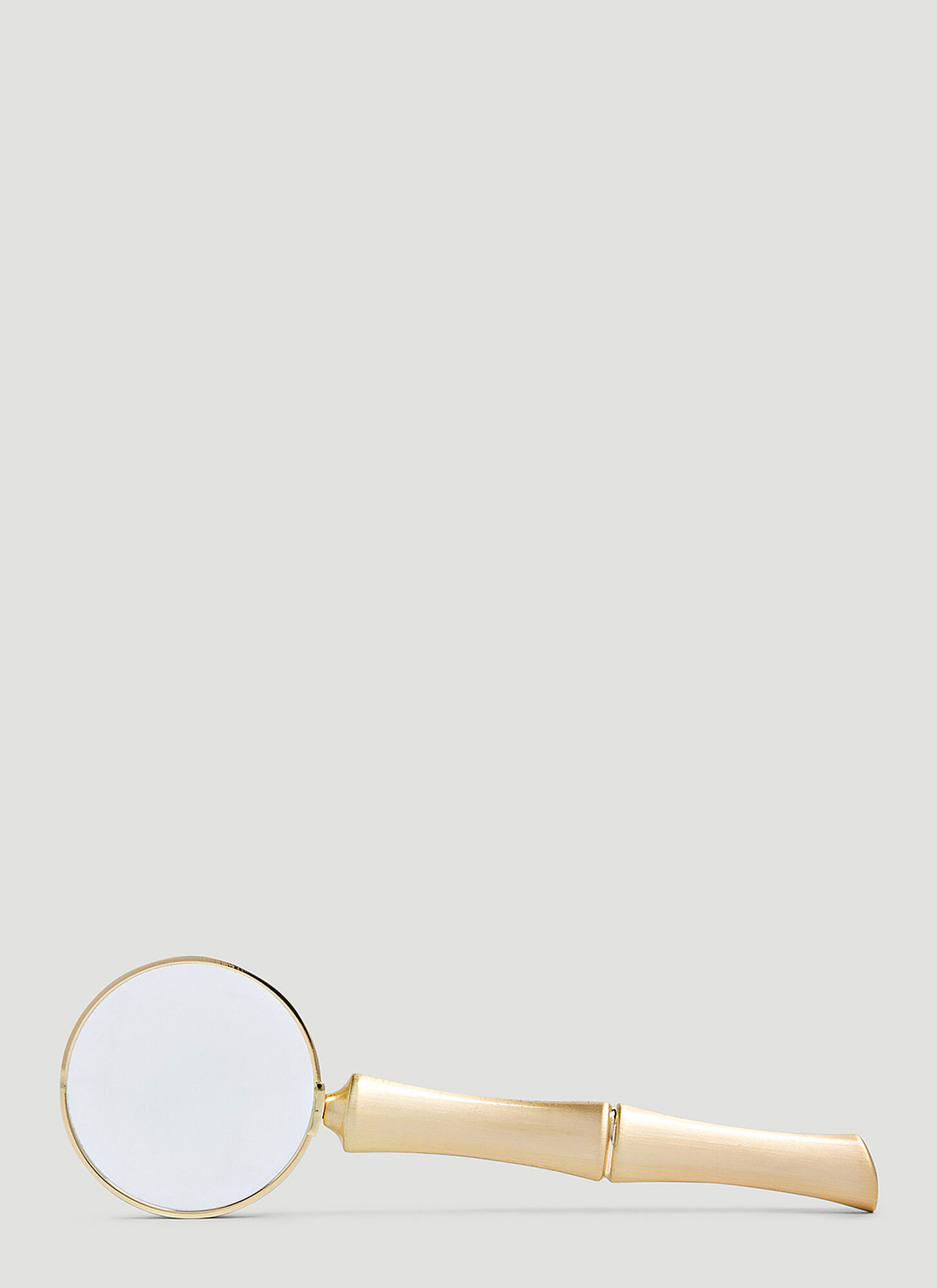 Shop L'objet Bambou Magnifying Glass In Gold