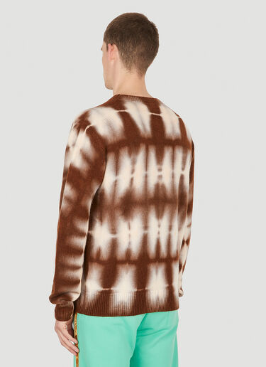 Geo Jumper The Elder Statesman Geo Jumper Brown tes0150021